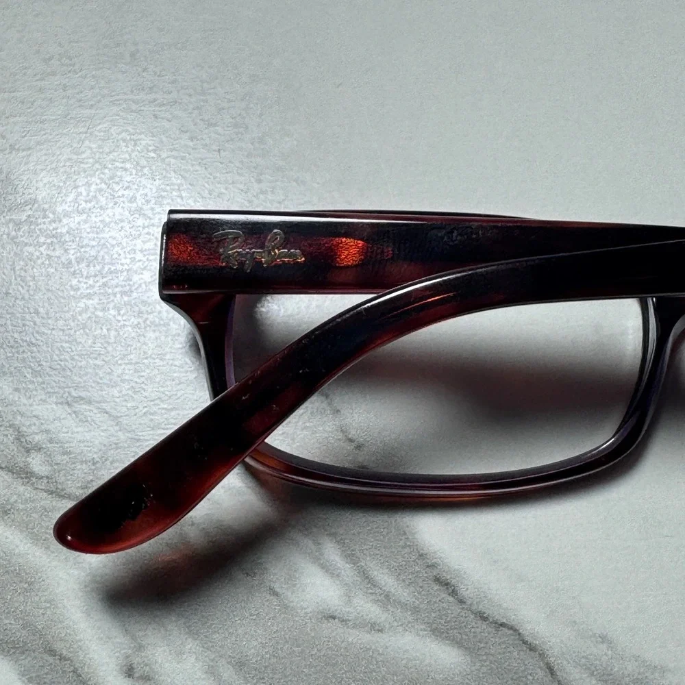 Ray-Ban RB 5187 2442 Tortoise Rectangular Eyeglasses Frames 50-16-140